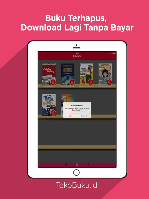 Toko Buku iPad  स्क्रीनशॉट