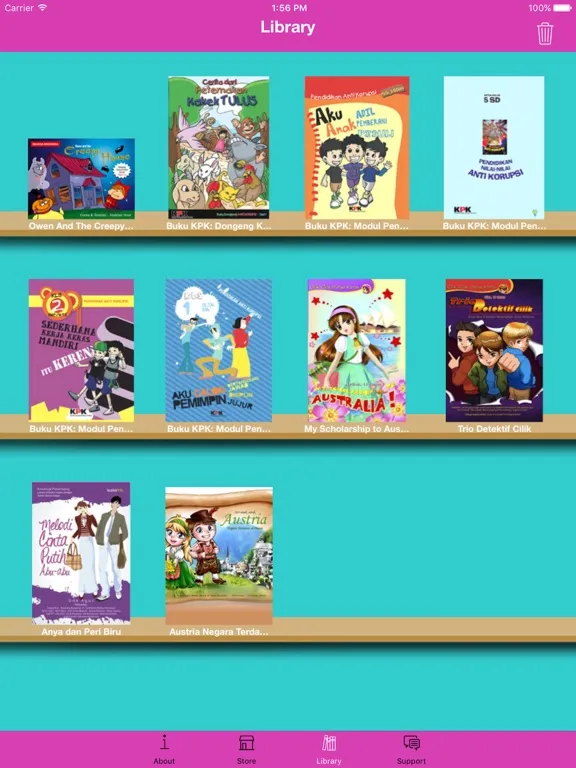 Capturas de pantalla de Toko Buku Anak iPad 