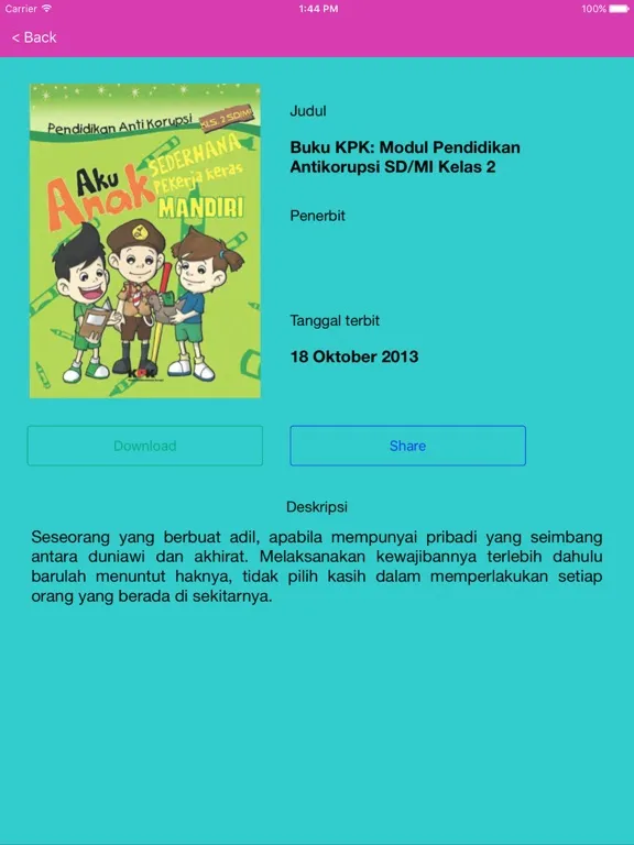 Capturas de pantalla de Toko Buku Anak iPad 