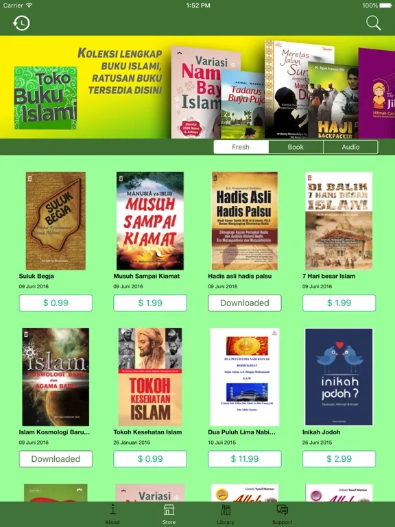 Ảnh chụp màn hình của Toko Buku Islami iPad 