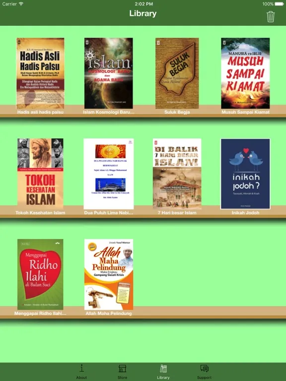 Ảnh chụp màn hình của Toko Buku Islami iPad 