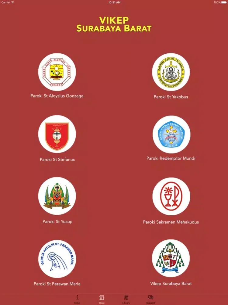 Capturas de pantalla de Vikep Surabaya Barat iPad 