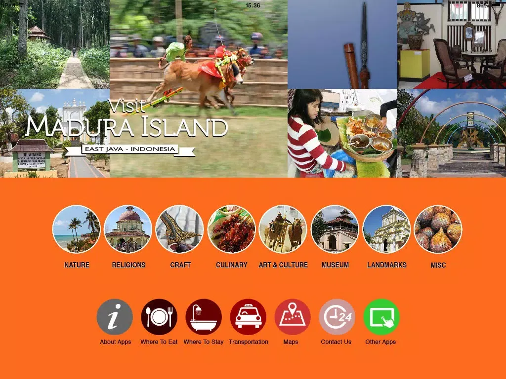 ภาพหน้าจอของ Visit Madura Island - Indonesia iPad 