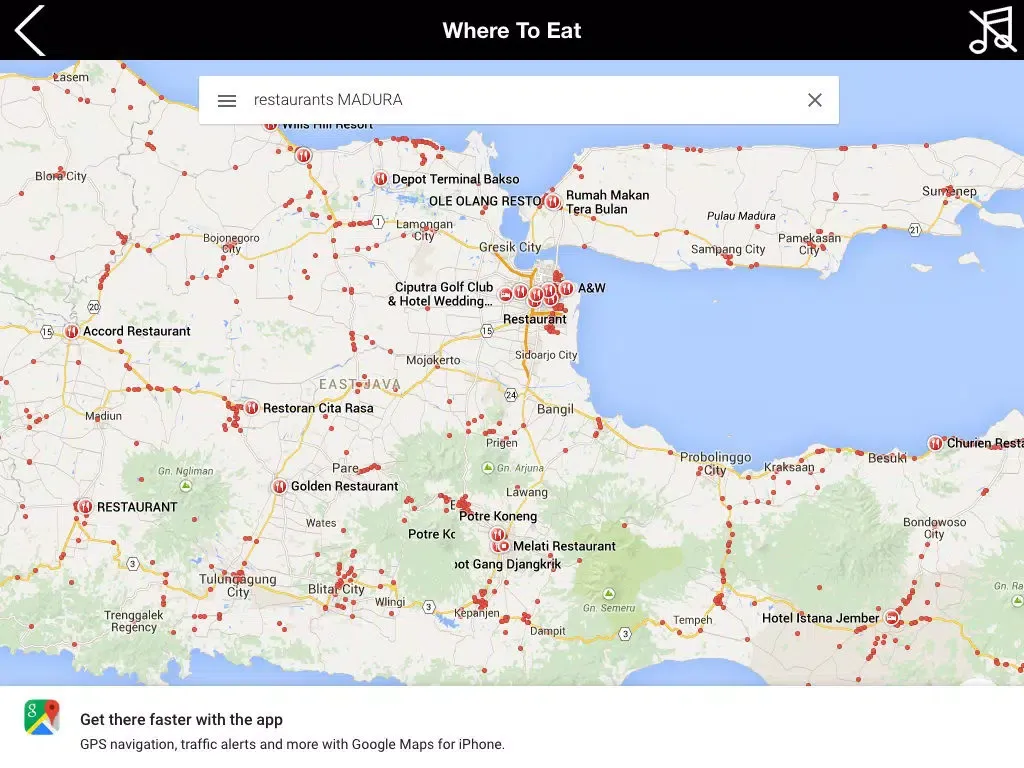 ภาพหน้าจอของ Visit Madura Island - Indonesia iPad 