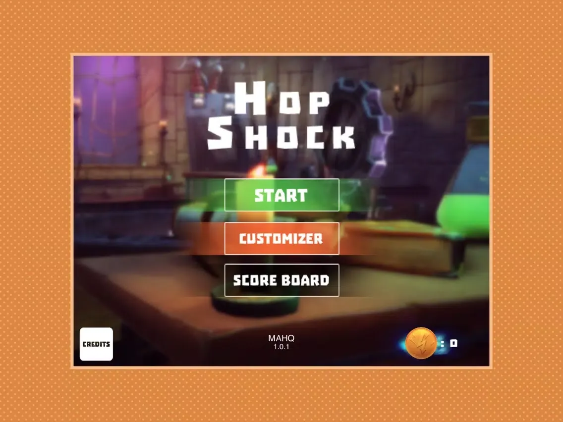 Zrzuty ekranu Hop Shock iPad 