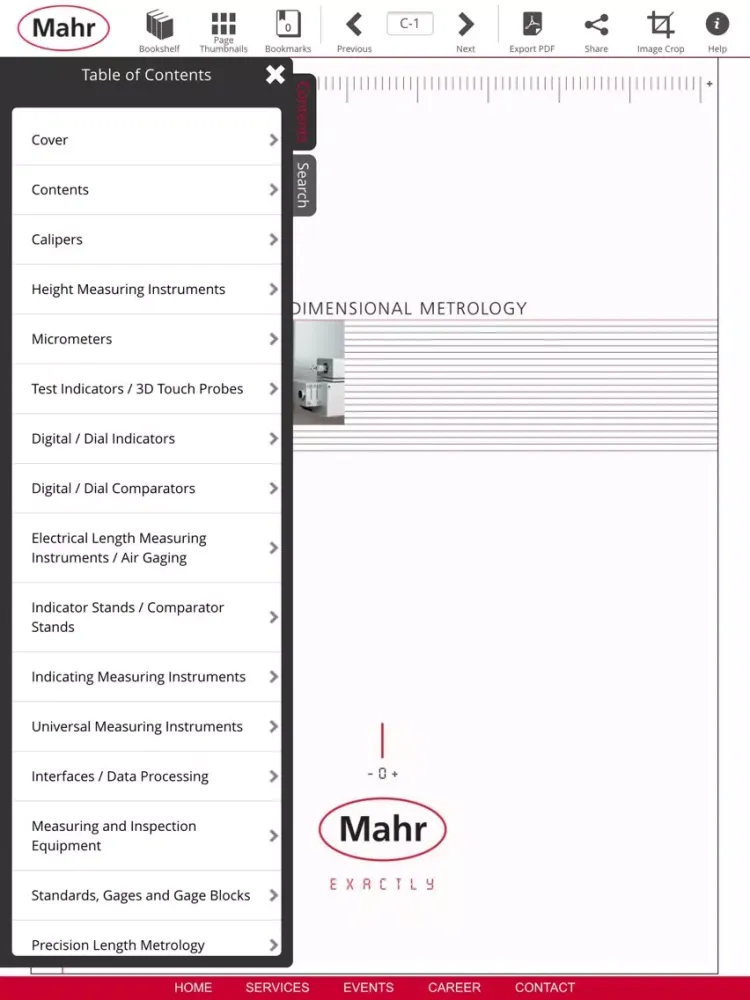 Capturas de pantalla de MAHR EXACTLY iPad 