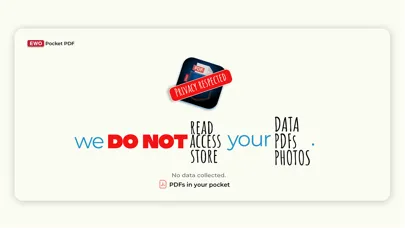 EWO Pocket PDF Scanner Ekran Görüntüleri