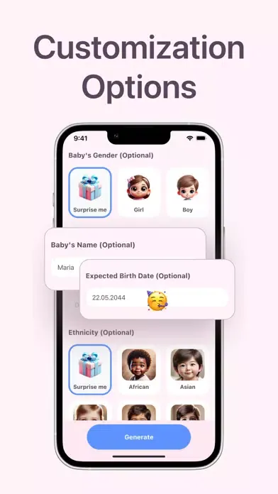 AI Baby Face, Predictor App স্ক্রিনশট
