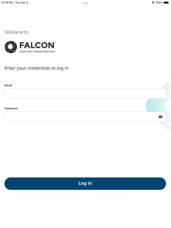 Captures d'écran de Falcon Vision Technology iPad 