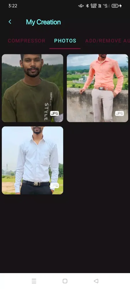 Tangkapan layar All in one video editor
