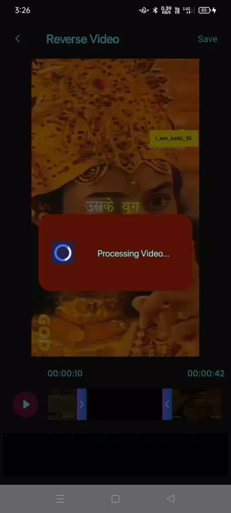 Tangkapan layar All in one video editor