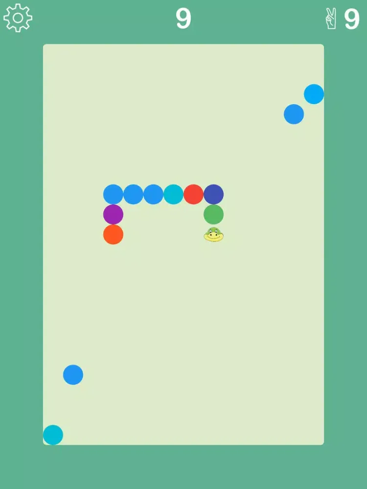 Captures d'écran de Colorful Greedy Snake iPad 