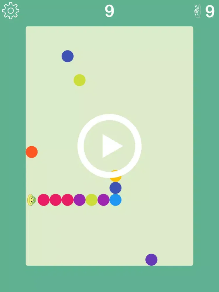 Captures d'écran de Colorful Greedy Snake iPad 