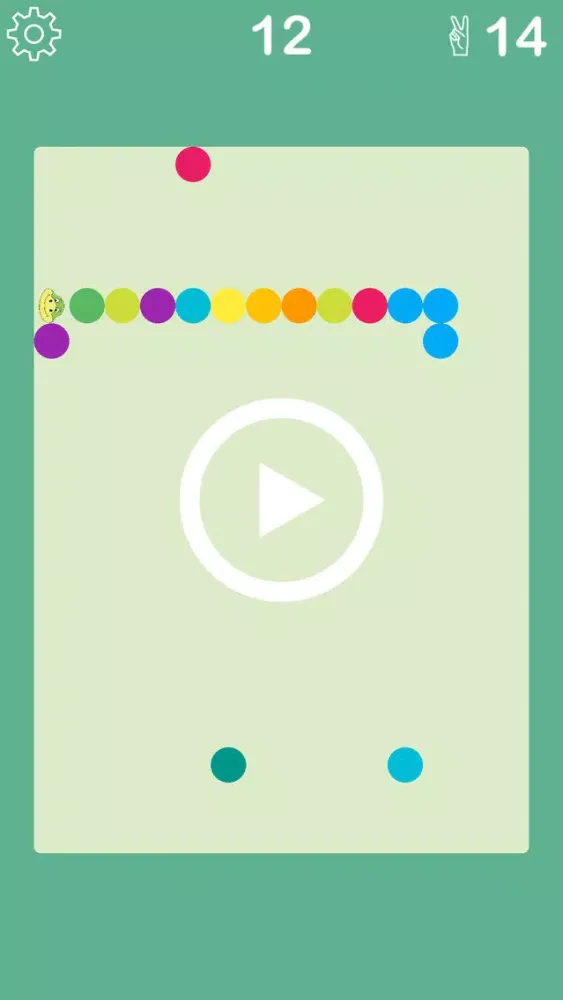 Captures d'écran de Colorful Greedy Snake