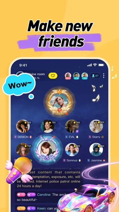 Heyoo-Live, Chat, Make friends应用截图