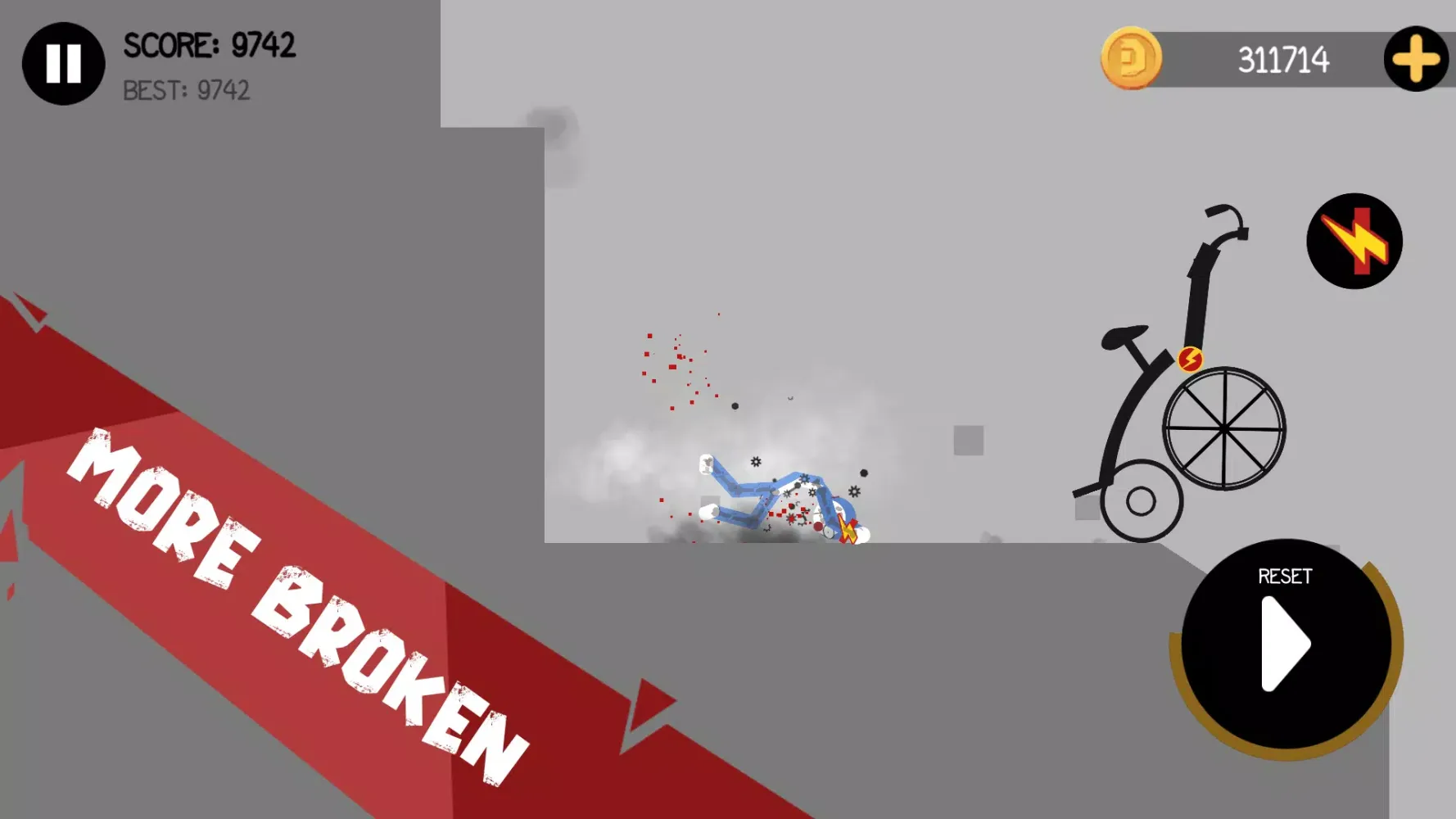 Ragdoll Fall Simulator স্ক্রিনশট