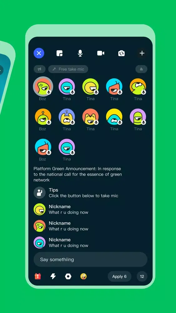 Tangkapan skrin Knoknok-Meet Messenger New Bbf