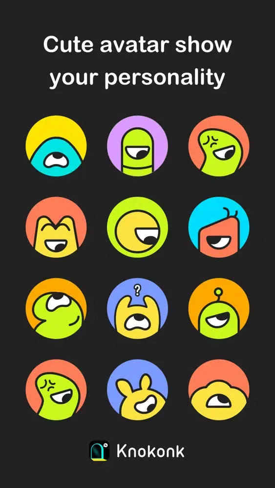 Tangkapan skrin Knoknok-Meet Messenger New Bbf