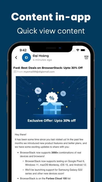 Temp Mail - Temporary Mail Box Screenshots