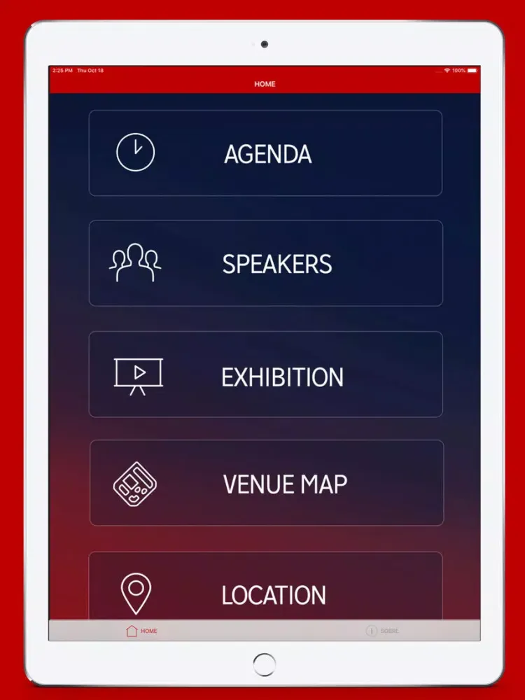 Скриншоты Rakuten Technology Conference iPad 
