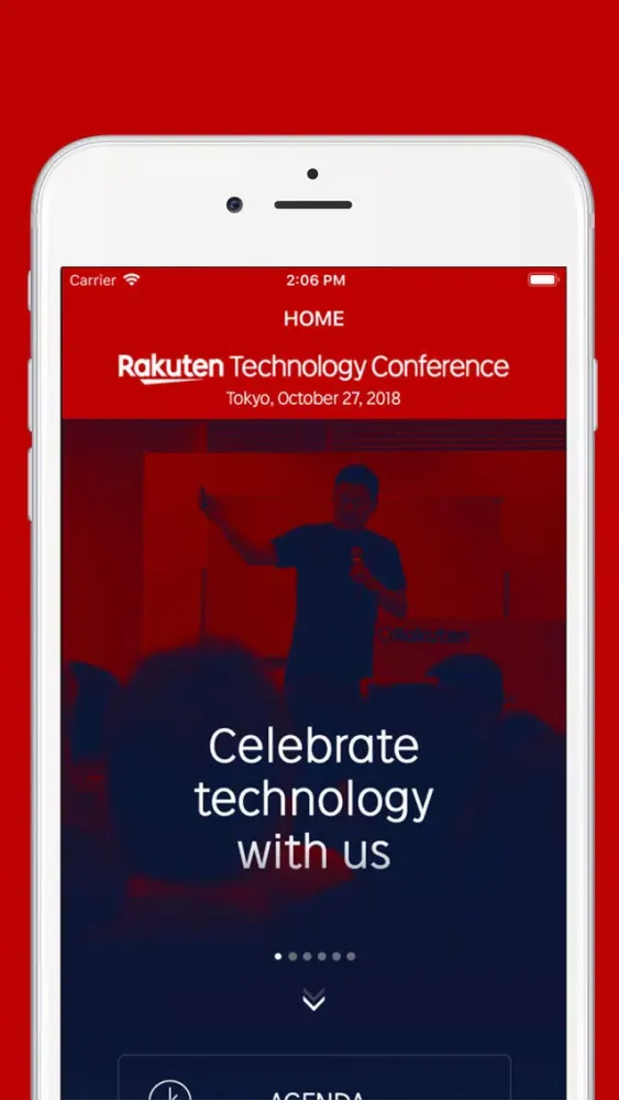Скриншоты Rakuten Technology Conference