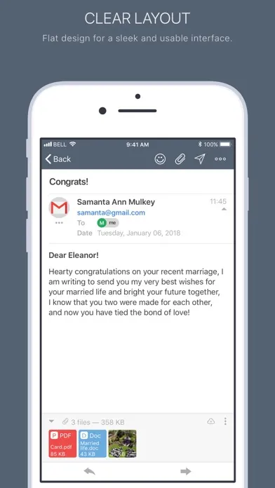 Bizmail - Business email Screenshots