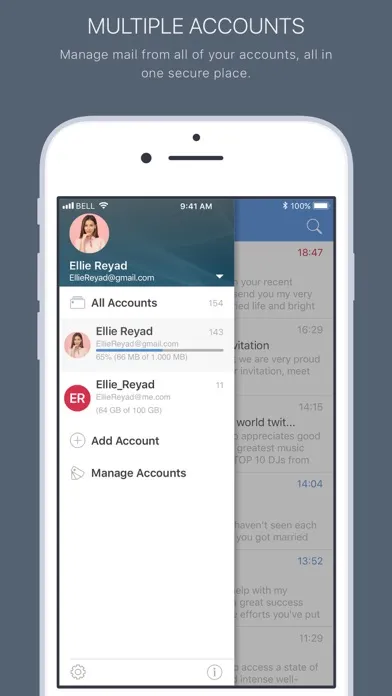 Bizmail - Business email Screenshots