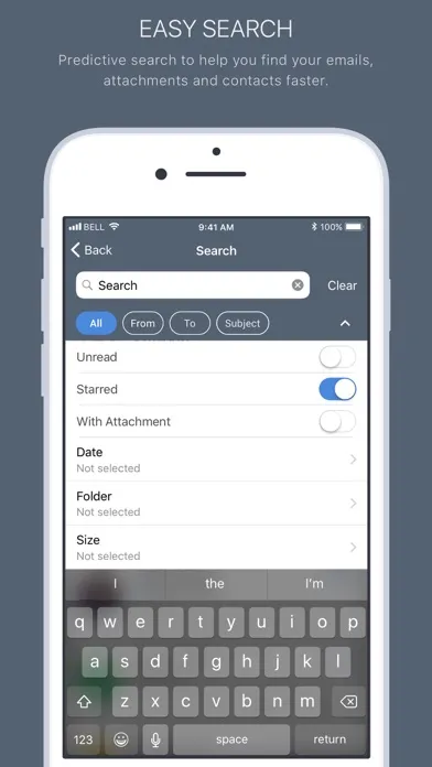 Bizmail - Business email Screenshots