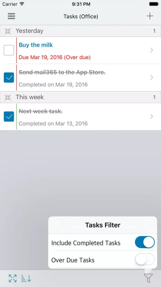 mail365, Mail, Calendar, Tasks應用截圖