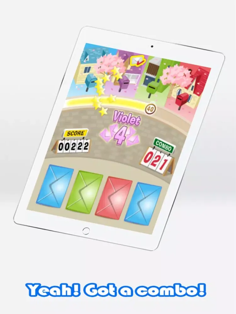 Hello Mr Mailman - fun color matching game iPad  سکرین شاٹس