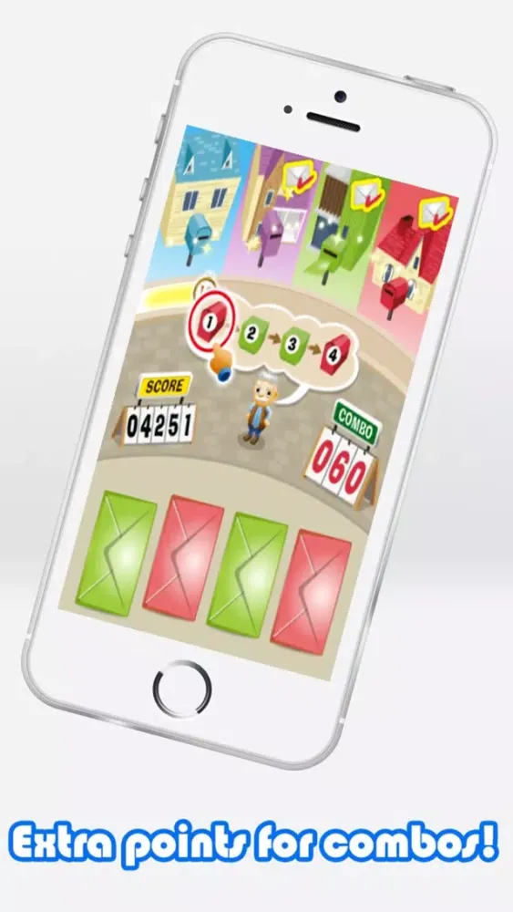 Hello Mr Mailman - fun color matching game سکرین شاٹس
