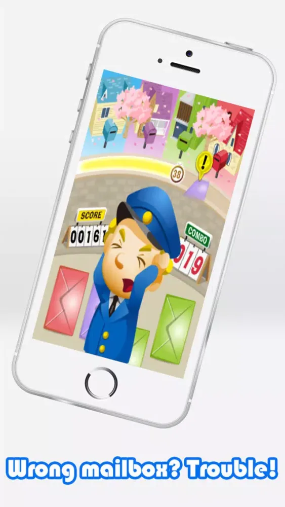 Hello Mr Mailman - fun color matching game سکرین شاٹس