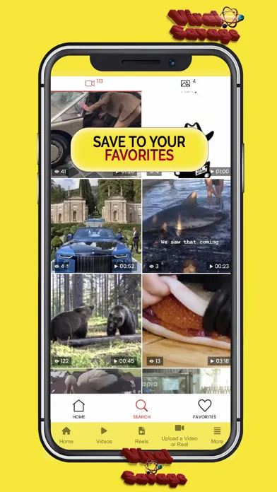 Capturas de tela do Viral Savage - News Shorts