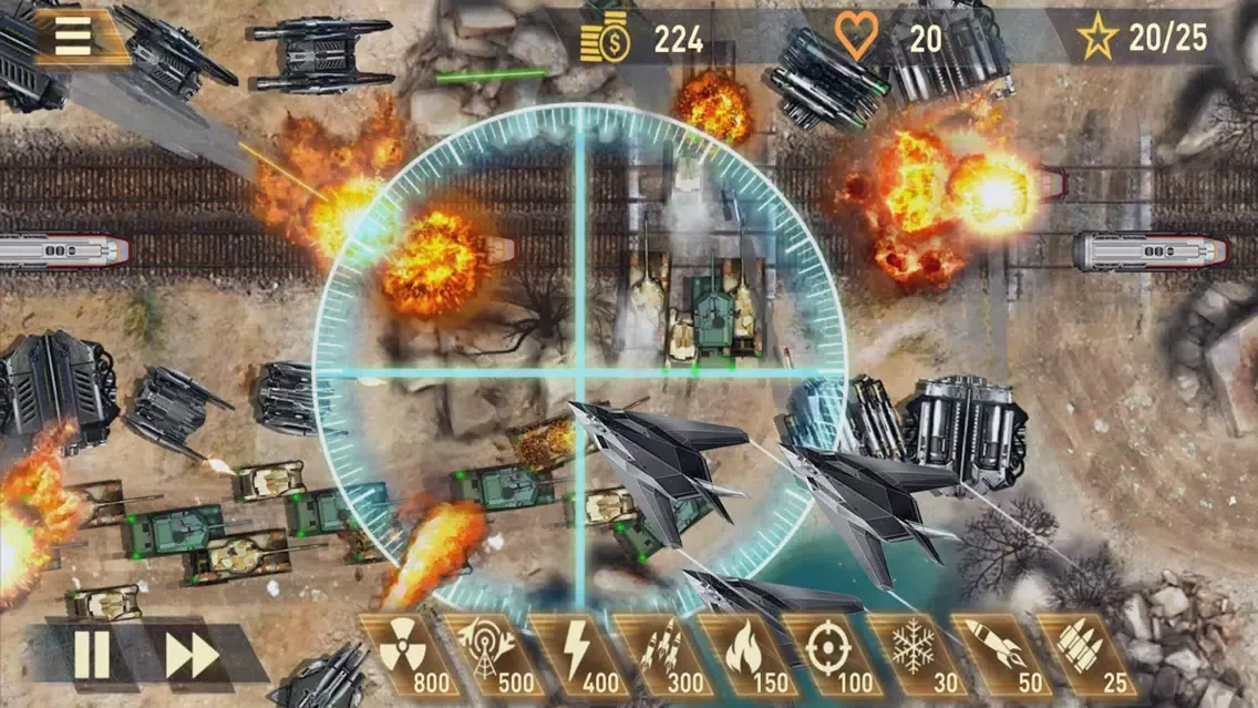 Tangkapan skrin Tower Defense: Final Battle HD