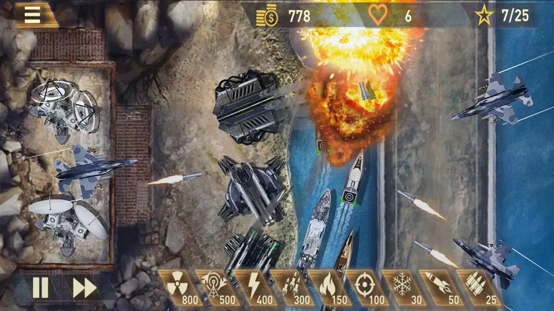 Tangkapan skrin Tower Defense: Final Battle HD
