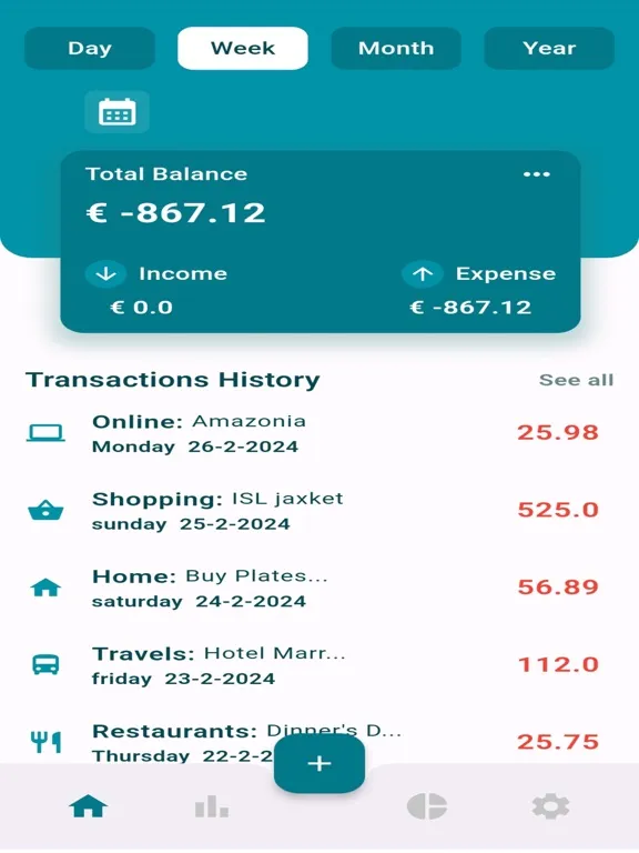 My Own Private Budget iPad  स्क्रीनशॉट