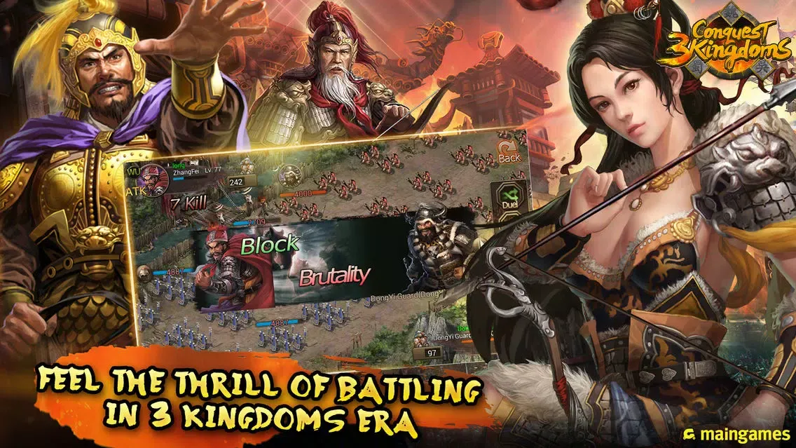 Conquest 3 Kingdoms 스크린샷