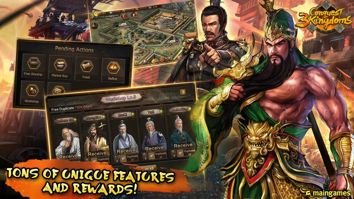 Conquest 3 Kingdoms 스크린샷