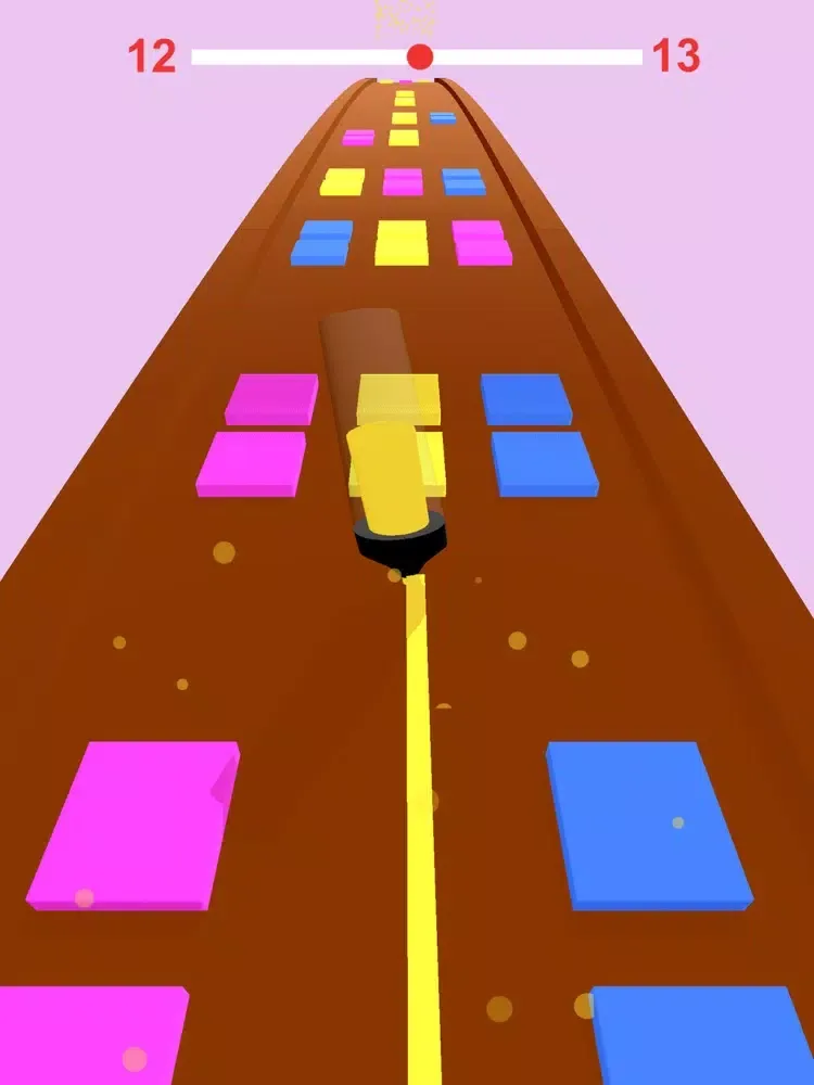 Tangkapan skrin Color Ink Runner iPad 