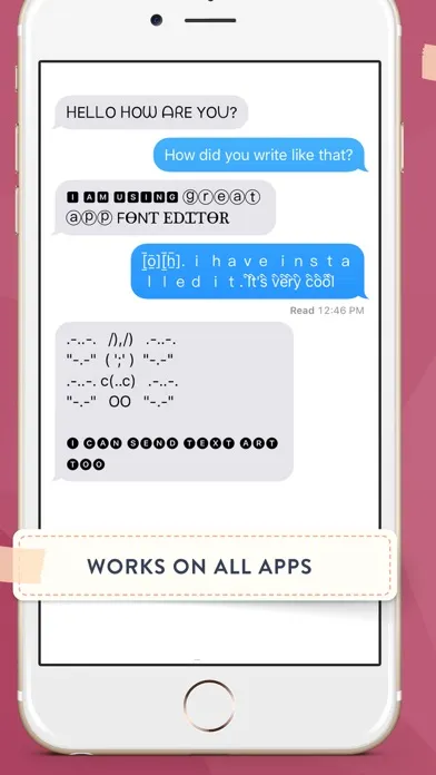 Fonts Editor - Fonts Keyboard Screenshots
