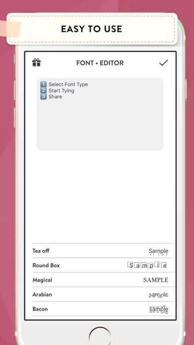 Fonts Editor - Fonts Keyboard Screenshots