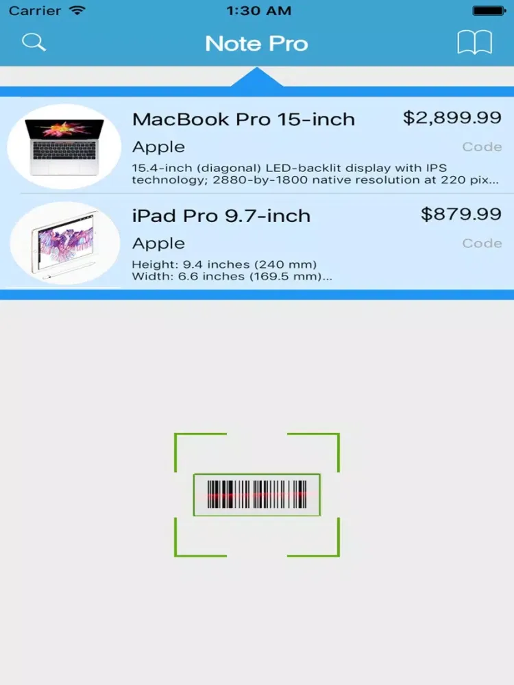 Note Pro - Mini Database iPad Screenshots