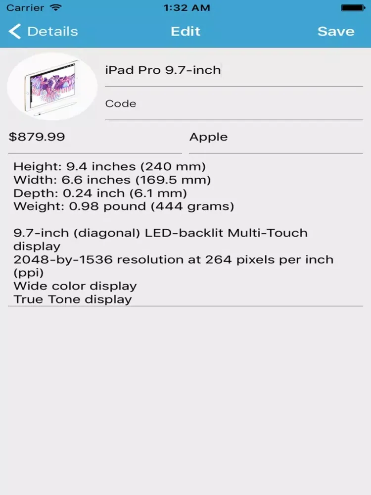 Note Pro - Mini Database iPad Screenshots