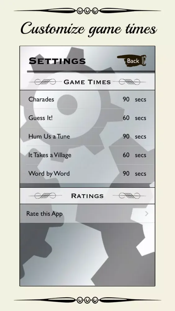 Classic Game Night - PLATINUM EDITION!! - Charades, Guess Words, Songs, and Dance Party App with Family and Friends应用截图