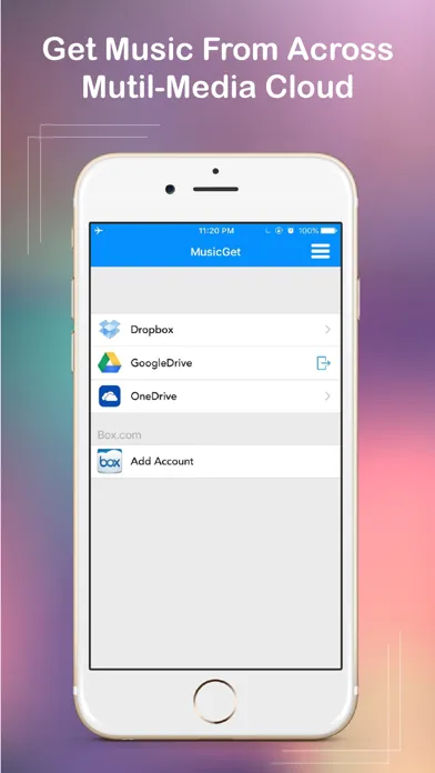 Music Get - Offline Player Streaming from Cloud Screenshots