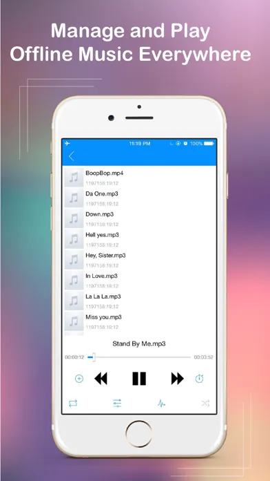 Music Get - Offline Player Streaming from Cloud Screenshots