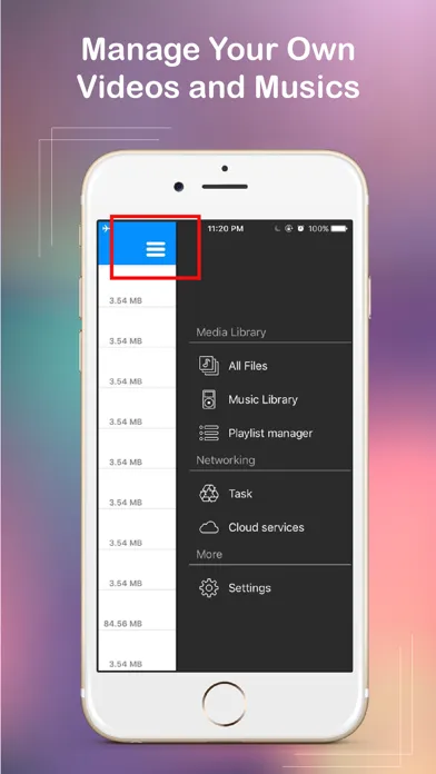 Music Get - Offline Player Streaming from Cloud Screenshots