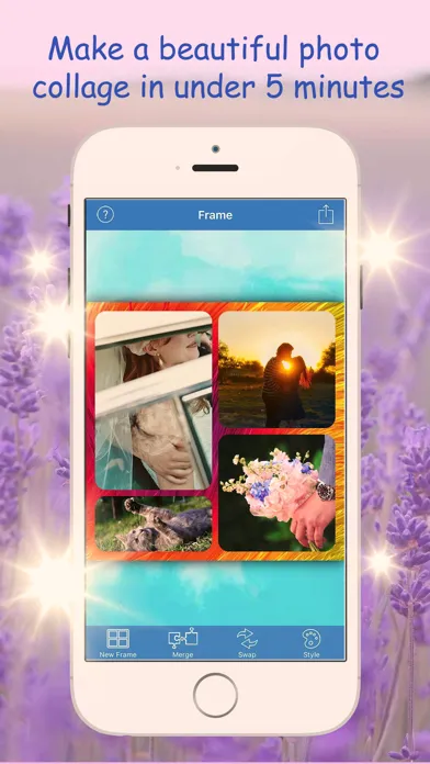 InstaPhoto Frames Maker - Summer photo joiner, pictures collage editor free Screenshots
