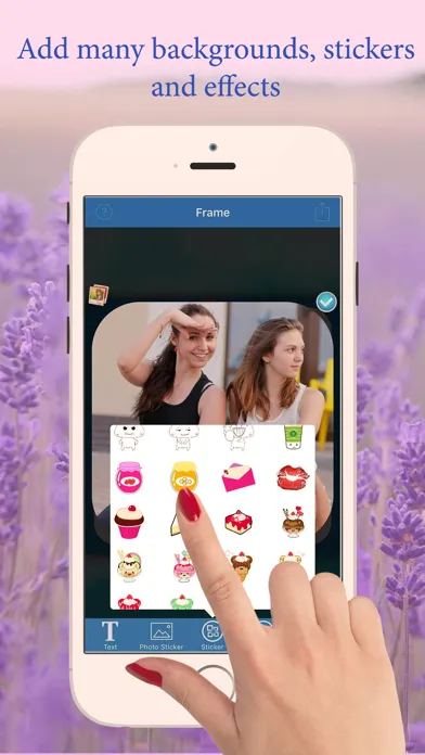 InstaPhoto Frames Maker - Summer photo joiner, pictures collage editor free Screenshots