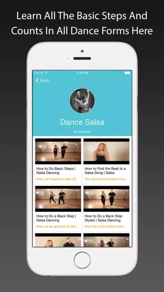 How To Dance - Learn dancing salsa, belly, pole on videos Screenshots